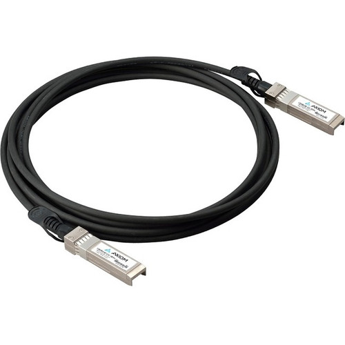 Axiom SFP+ to SFP+ Passive Twinax Cable 1m - 3.3 ft Twinaxial Network Cable for Network Device - First End: 1 x SFP+ Male Network - 1 (Fleet Network)