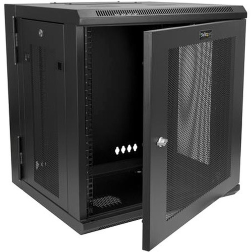 StarTechcom_12U_Wall_Mount_Server_Rack_Cabinet_-_4-Post_Adjustable_Depth_24_to_157_Network_Equipment_Enclosure_w_Cable_-_Use_a_RK12WALHM