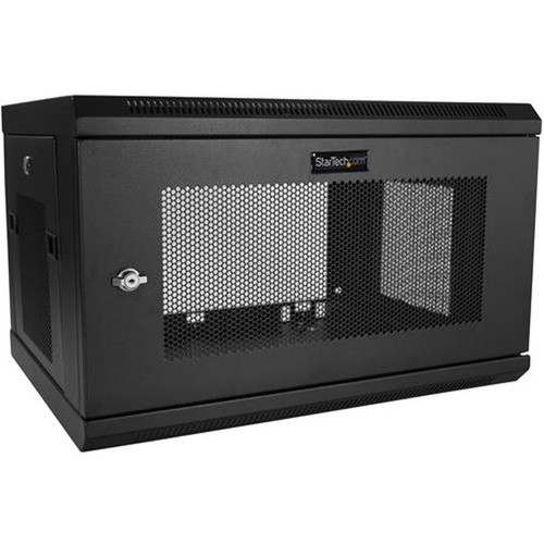 StarTechcom_6U_Wall_Mount_Server_Rack_Cabinet_-_2-Post_Upto_148_Deep_IT_Network_Equipment_Rack_Enclosure_with_Cable_Management_-_-_RK616WALM