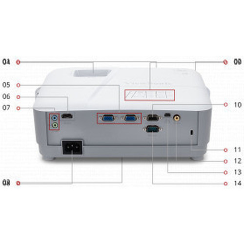 Viewsonic_PA503X_3D_Ready_DLP_Projector_-_43_-_1024_x_768_-_Front_Ceiling_-_720p_-_4500_Hour_Normal_Mode_-_15000_Hour_Economy_Mode_-_PA503X