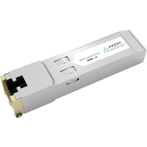 Axiom 1000BASE-T SFP for McAfee - For Data Networking - 1 1000Base-T Network - Twisted PairGigabit Ethernet - 100/1000Base-T (Fleet Network)