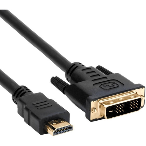 Axiom HDMI&reg; to DVI-D Cable 20ft - 20 ft DVI-D/HDMI A/V Cable for Desktop Computer, Notebook, Home Theater System, Audio/Video - 1 (Fleet Network)