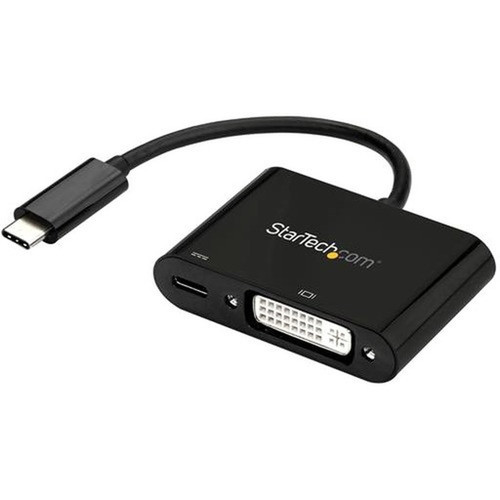 StarTechcom_USB-C_to_DVI_Adapter_with_Power_Delivery_USB_PD_-_USB_Type_C_Adapter_-_1920_x_1200_-_Black_-_Use_this_USB_Type_C_to_DVI_CDP2DVIUCP