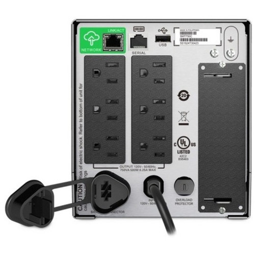 APC_by_Schneider_Electric_Smart-UPS_750VA_LCD_120V_with_SmartConnect_-_Tower_-_3_Hour_Recharge_-_5_Minute_Stand-by_-_120_V_AC_Input_-_SMT750C