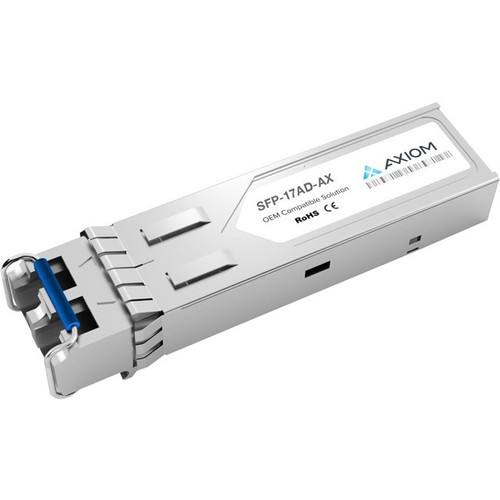 Axiom 1000BASE-BX10-U SFP for Rad Networks (Upstream) - For Optical Network, Data Networking - 1 Simplex 1000Base-BX-U Network - Fiber (Fleet Network)