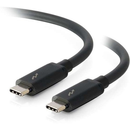 C2G 6ft Thunderbolt 3 Cable (20Gbps) - 6 ft Thunderbolt Data Transfer Cable - Type C Male Thunderbolt 3 - Type C Male Thunderbolt 3 - (Fleet Network)