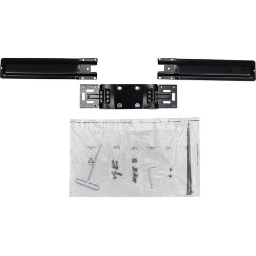 Ergotron Mounting Bracket for Monitor - Black - 2 Display(s) Supported25" Screen Support - 12.70 kg Load Capacity (Fleet Network)