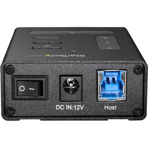 StarTechcom_4_Port_USB_Hub_-_Metal_-_UBS-A_to_3x_USB_A_and_1x_USB_C_-_USB_30_-_Industrial_USB_Hub_-_Mountable_USB_Hub_-_USB_Hub_with_HB30A3A1CST