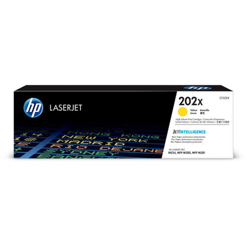 HP_202X_CF502X_Toner_Cartridge_-_Yellow_-_Laser_-_High_Yield_-_2500_Pages_-_1_Each_CF502X