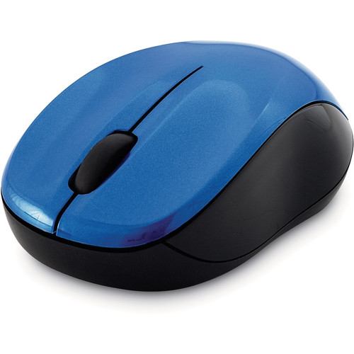 Verbatim Silent Wireless Blue LED Mouse - Blue - Blue LED - Wireless - Radio Frequency - Blue - 1 Pack - USB Type A - Scroll Wheel (Fleet Network)