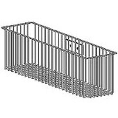 Ergotron Wire Storage Basket - External Dimensions: 13.1" Width x 4.1" Depth x 6.1" Height - Gray (Fleet Network)