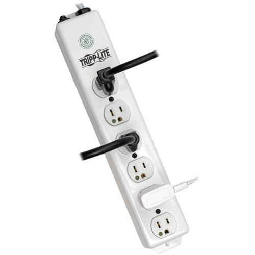 Tripp Lite PS-602-HG 6 Outlets Power Strip - NEMA 5-15P - 6 x NEMA 5-15R - 15 ft Cord - 15 A Current - 120 V AC Voltage PS-602-HG