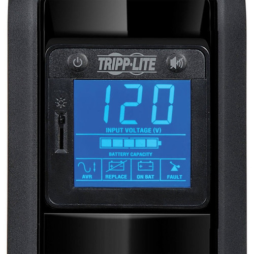 Tripp Lite OmniSmart OMNI900LCD 900 VA Tower UPS - 900VA475W - 3 Minute Full Load - 4 x NEMA 5-15R - BatterySurge-protected 4 x - OMNI900LCD