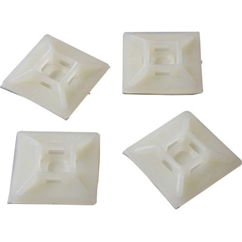 StarTechcom Self-adhesive Nylon Cable Tie Mounts - Pkg of 100 - Pkg of 100 - Cable organizer pack of 100 HC102