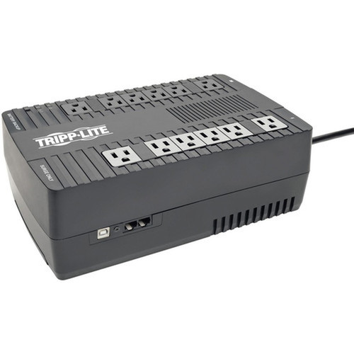 Tripp Lite AVR 750VA Desktop UPS - Ultra-compact DesktopTowerWall Mount - AVR - 9 Hour Recharge - 3 Minute Stand-by - 120 V AC Input AVR750U