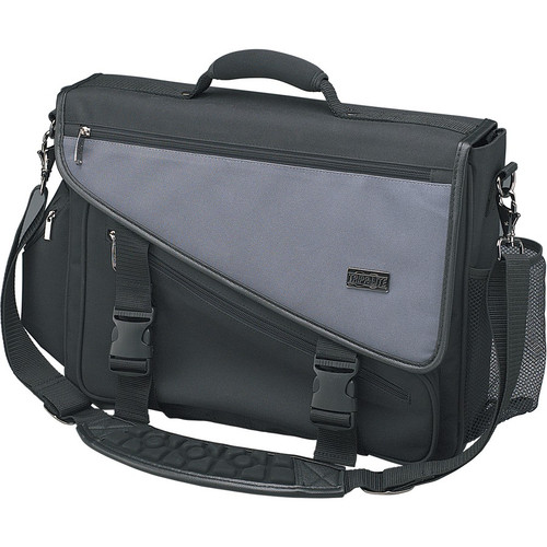 Tripp Lite Profile Notebook Brief - Top-loading - Nylon - Charcoal Gray, Black (Fleet Network)