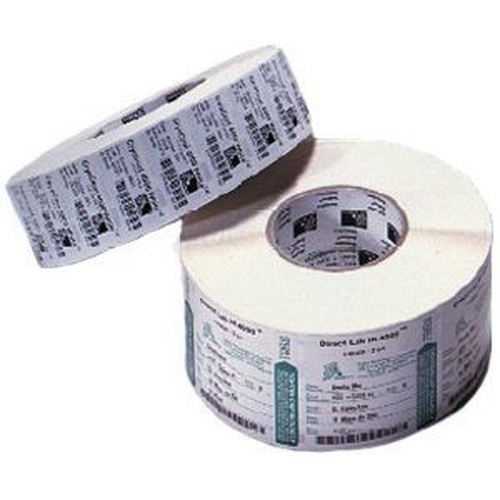 Zebra Label Paper 4 x 2in Direct Thermal Zebra Z-Perform 1000D 075 in core - Permanent Adhesive - 4 Width x 2 Length - Rectangle - LD-R2AQ5J