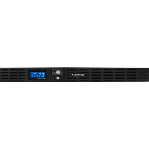CyberPower Smart App Intelligent LCD OR500LCDRM1U 500VA UPS - 500VA300W - 3 Minute Full Load - 4 x NEMA 5-15R - 2 x NEMA 5-15R - OR500LCDRM1U