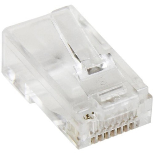 StarTechcom Cat5e RJ45 Stranded Modular Plug Connector - 50 Pkg - 50 Pack - RJ-45 Male CRJ4550PK