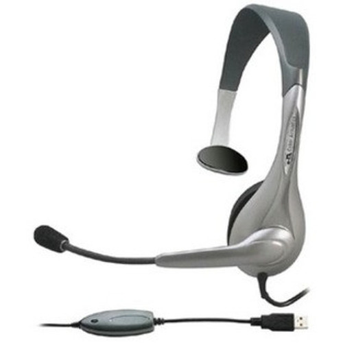 Cyber Acoustics AC-840 Internet Communication USB Mono Headset - Over-the-head AC-840