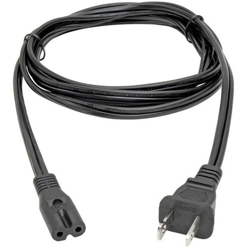Tripp Lite 6ft Laptop  Notebook Power Cord Cable 1-15P to C7 10A 18AWG 6 - 183m P012-006