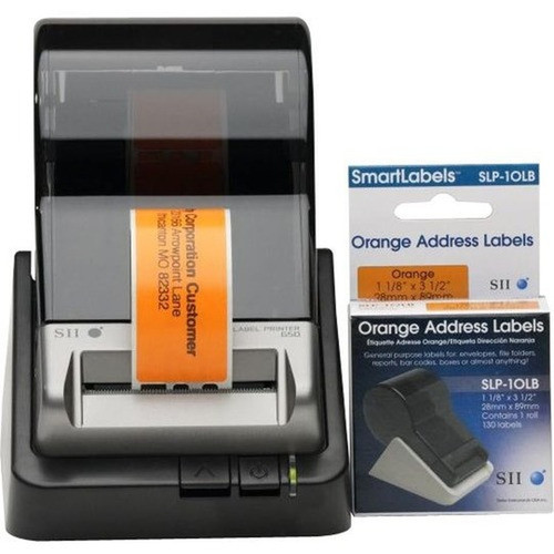 Seiko Address Label - 35 Width x 11 Length - 130Roll - 1  Box - Orange SLP-1OLB