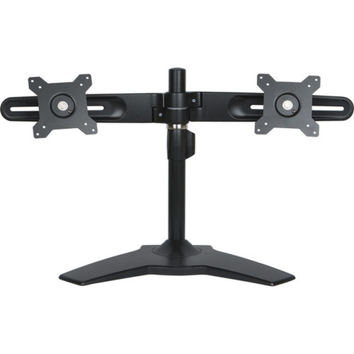 Planar AS2 Black Dual Monitor Stand - Up to 30kg - Up to 24 LCD Monitor - Black - Desk-mountable 997-5253-00