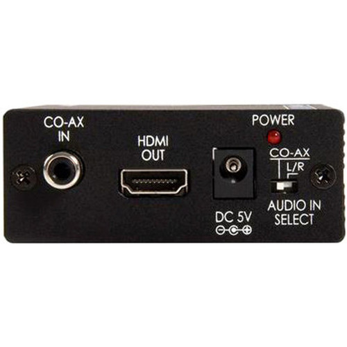 StarTechcom Component Video with Audio to HDMIreg Converter - 1 x Mini-phone Female CPNTA2HDMI