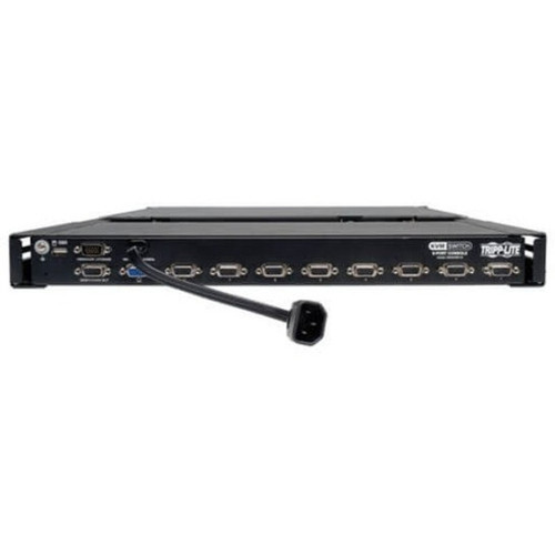 Tripp Lite NetController 19 8-Port VGA Console KVM Switch - Steel Housing - 8 Computers - 19 Active Matrix TFT LCD - 8 x HD-15 B040-008-19