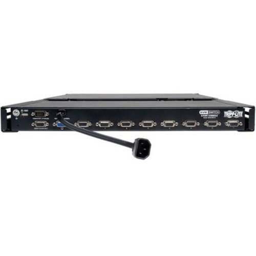 Tripp Lite NetController 19 8-Port VGA Console KVM Switch - Steel Housing - 8 Computers - 19 Active Matrix TFT LCD - 8 x HD-15 B040-008-19