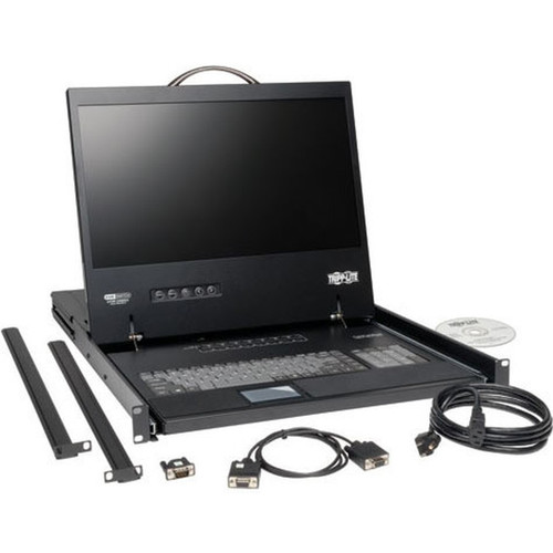 Tripp Lite NetController 19 16-Port VGA Console KVM Switch - Steel Housing - 16 Computers - 19 Active Matrix TFT LCD - 16 x HD-15 B040-016-19