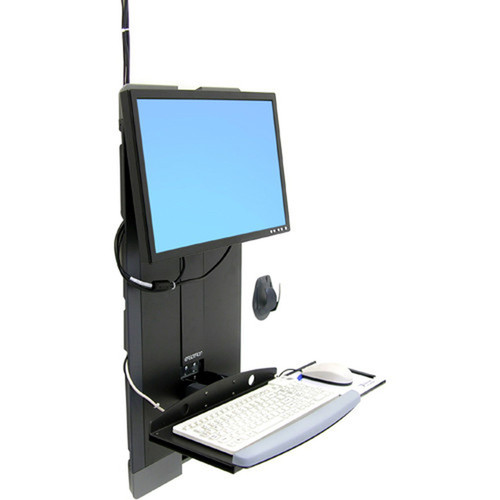 Ergotron StyleView 60-593-195 Lift for Flat Panel Display - Black - 24 Screen Support - 1361 kg Load Capacity - 75 x 75 100 x 100 60-593-195