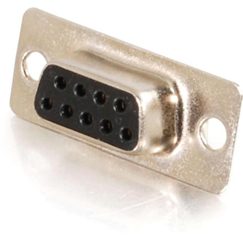 C2G Serial Connector - 1 x DB-9 Female - Gold (Fleet Network)