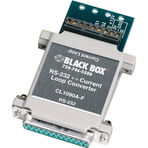 Black Box RS-232 to Current Loop Converter - Serial Port CL1090A-F