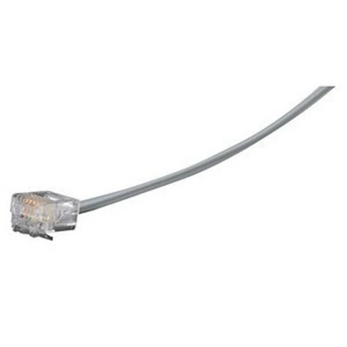 Black Box Modular Cable - Phone Cable for Phone - First End 1 x RJ-11 Male Phone - Second End 1 x RJ-11 Male Phone - Gray - 1 Pack EL06MS-25