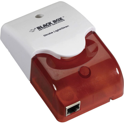 Black Box AlertWerks II EME1SS-005 Siren and Strobe Light - 100 dB - Audible Visual EME1SS-005