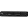 Black Box CAT6 Value Line Patch Panel, 48-Port, 2U - 48 x RJ-45 - 48 Port(s) - 48 x RJ-45 - 48 x RJ-11 - 2U High - 19" Wide - (Fleet Network)