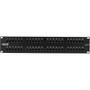 Black Box CAT6 Value Line Patch Panel 48-Port 2U - 48 x RJ-45 - 48 Ports - 48 x RJ-45 - 48 x RJ-11 - 2U High - 19 Wide - JPM648A