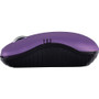 Verbatim Wireless Notebook Optical Mouse, Commuter Series - Matte Purple - Optical - Wireless - Matte Purple - 1 Pack (99781)