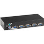 Black Box ServSwitch EC KVM Switch - 4 Computer(s) - 1920 x 1440 - 2 x PS/2 Port - Rack-mountable - 1U (Fleet Network)
