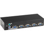 Black Box ServSwitch EC KVM Switch - 4 Computers - 1920 x 1440 - 2 x PS2 Port - Rack-mountable - 1U KV9004A