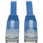 Tripp Lite N201-025-BL-FL Cat6 Patch Cable - Category 6 - 25ft - 1 x RJ-45 Male Network - 1 x RJ-45 Male Network - Blue (Fleet Network)