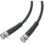 Black Box Coaxial Cable - 19.7 ft Coaxial Network Cable - First End: 1 x BNC Male Network - Second End: 1 x BNC Male Network - - Black (Fleet Network)