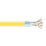 Black Box Cat6 STP Network Cable - 1000 ft Category 6 Network Cable for Network Device - Bare Wire - Bare Wire - Shielding - Yellow EVNSL0614A-1000