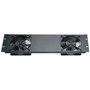 Black Box RMT079 Quiet Fan Panel - 2 Fan - 3U - 14 m³min RMT079