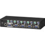 Black Box ServSwitch DT Basic II, 4-Port - 4 Computer(s) - 1 Local User(s) - 1920 x 1440 - 10 x PS/2 Port5 x VGA - Desktop (KV7024A)