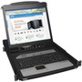 Tripp Lite NetDirector B020-U08-19-IP Rackmount LCD with KVM - Steel Housing - 8 Computers - 19 LCD - SXGA - 1280 x 1024 - 2 x USB B020-U08-19-IP