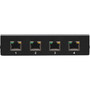 Tripp Lite DVI over Cat5 ExtenderSplitter 4-Port Local Transmitter Unit - 1 Input Device - 5 Output Device - 200 ft 60960 mm Range B140-004
