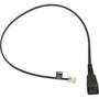 Jabra Headset Adapter Cable - Audio Cable - Quick Disconnect Audio - RJ-11 Male Phone 8800-00-25