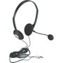 Manhattan Stereo Headset - Stereo - Black - Mini-phone - Wired - 32 Ohm - 20 Hz - 20 kHz - Over-the-head - Binaural - Supra-aural - ft (Fleet Network)